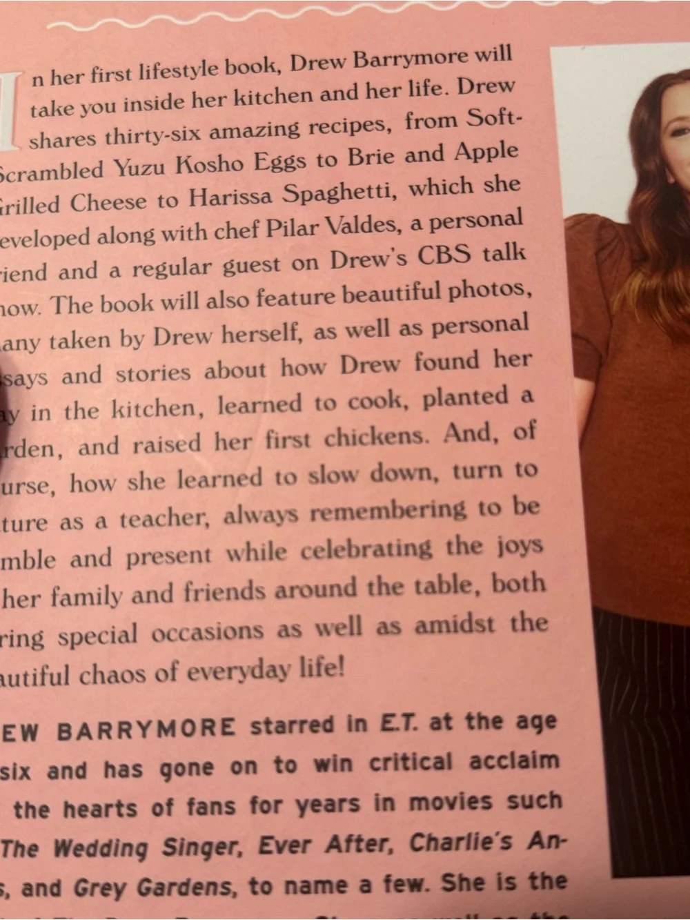 Drew Barrymore's lifestyle book and cookbook Rebel Homemaker